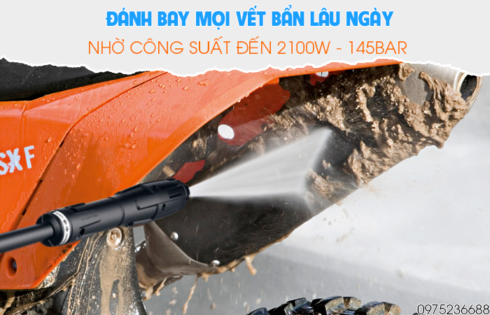 Karcher K5 Power Control EU công suất mạnh mẽ 2100w