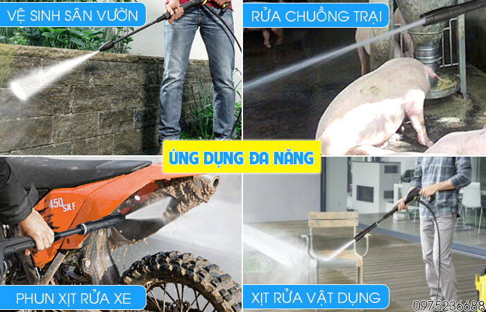 Karcher K5 Power Control EU được ứng dụng đa năng trong đời sống