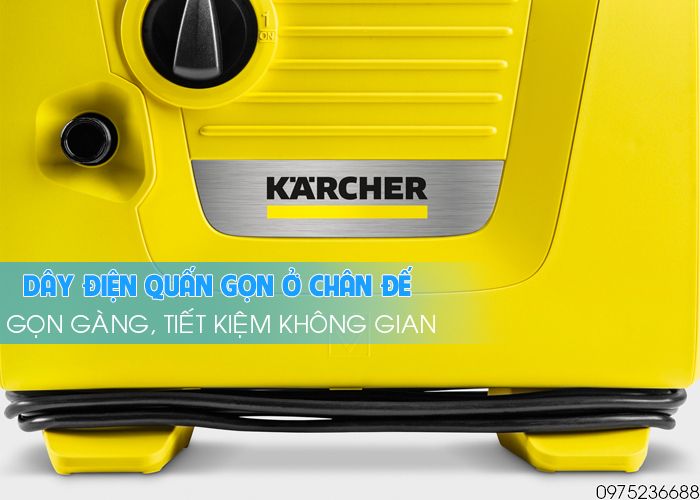 Phụ kiện Karcher K2 Power VPS cất gọn trên máy
